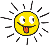 happy sun